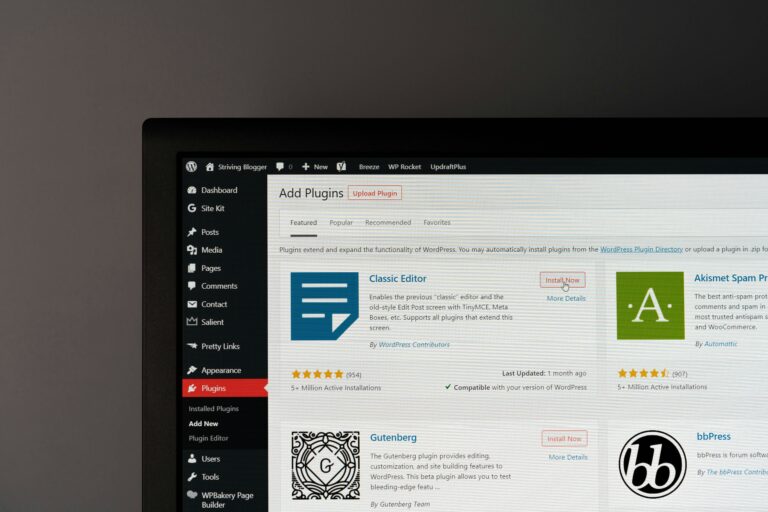how to make a wordpress website